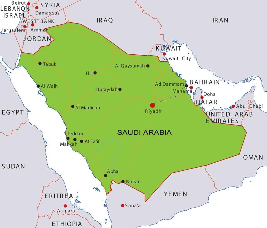mapa unibertsitatea Bahrain