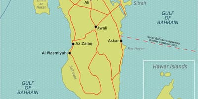 Bahrain nazioarteko aireportua parking mapa