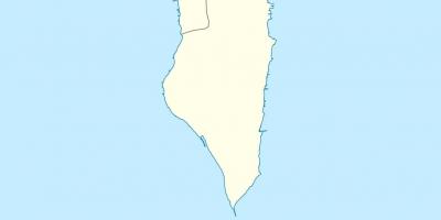 Mapa Bahrain mapa bektorea