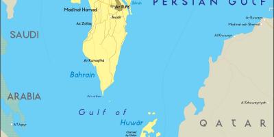 Mapa Bahrain offline