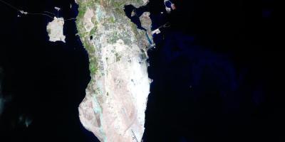 Mapa satelite Bahrain